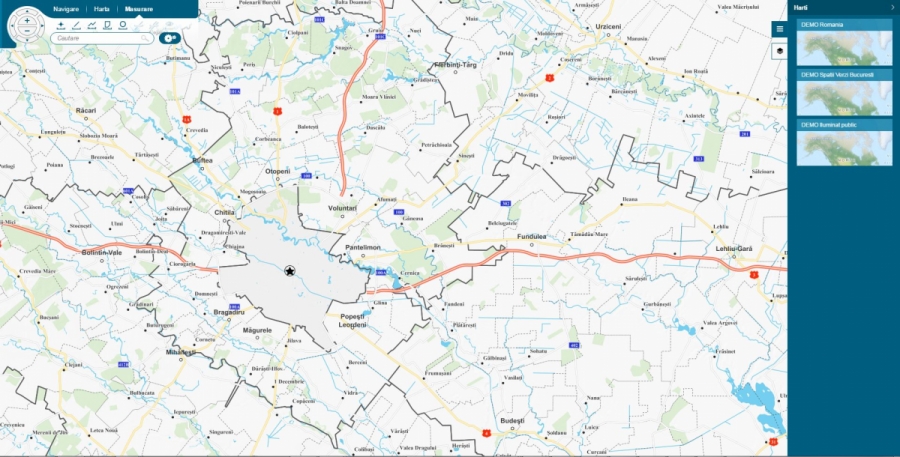 Pachetul Hartă de Public